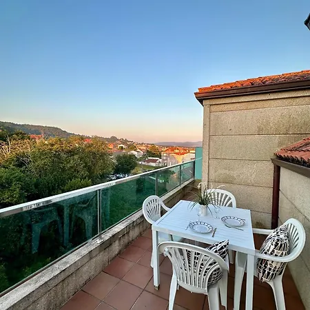 Atico Con Terraza A 5 Mn Playa Del Silgar 아파트