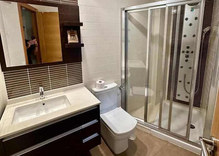 Atico Con Terraza A 5 Mn Playa Del Silgar 아파트